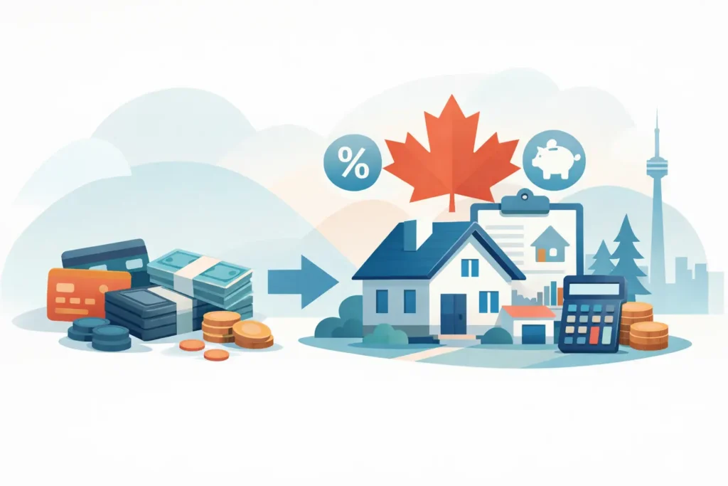 Debt Consolidation Mortgage Explained / La consolidation de dettes par refinancement hypothécaire expliquée